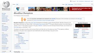 
                            7. Bloodline Champions - Wikipedia