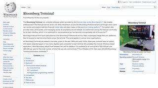 
                            11. Bloomberg Terminal - Wikipedia