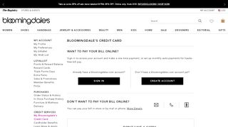 
                            12. Bloomingdale's Credit Card