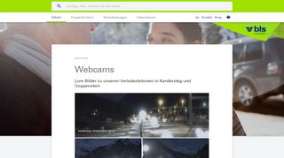 
                            8. BLS Autoverlad Lötschberg - Webcams Kandersteg und Goppenstein ...