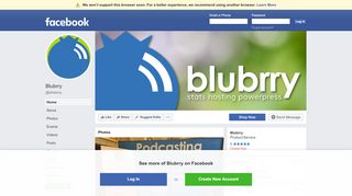 
                            3. Blubrry | Facebook