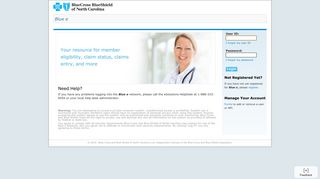 
                            4. Blue e Provider Access - Blue Cross and Blue Shield of North ...