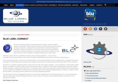 
                            10. Blue Label Connect - Blue Label Telecoms - Virtual distribution of ...