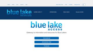 
                            2. Blue Lake ACCESS | Blue Lake Fine Arts Camp