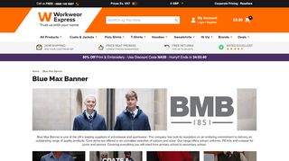 
                            8. Blue Max Banner Range| Workwear Express