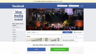 
                            7. Blue media event GmbH - Home | Facebook