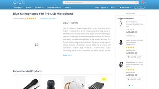 
                            9. Blue Microphones Yeti Pro USB Microphone | Best Prices - Samma3a