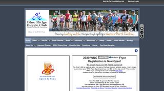 
                            11. Blue Ridge Bicycle Club: Home