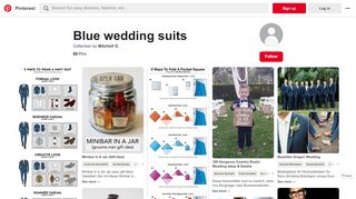 
                            13. Blue Wedding Suits - Pinterest