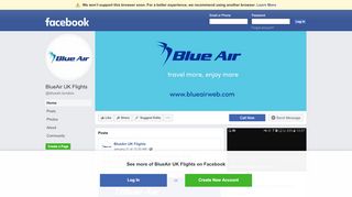 
                            12. BlueAir UK Flights - Home | Facebook