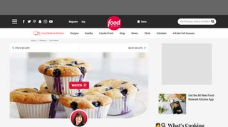 
                            10. Blueberry Coffee Cake Muffins Recipe | Ina Garten | Food Network