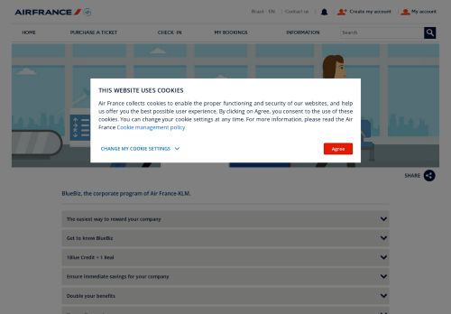 
                            12. BlueBiz: Optimize your budget - Air France