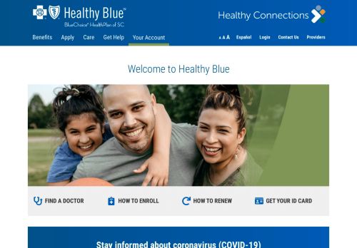 
                            6. BlueChoice HealthPlan of South Carolina - Medicaid - Home