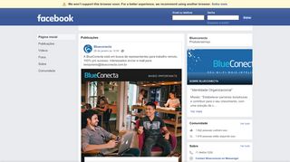 
                            3. Blueconecta - Página inicial | Facebook