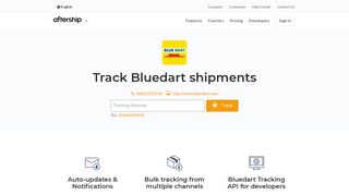 
                            6. Bluedart Tracking - AfterShip