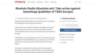 
                            11. Bluehole Studio (bluehole.net): Take action against Gameforge