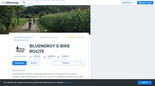 
                            10. BLUENERGY E-BIKE ROUTE | Bikemap - Your bike routes