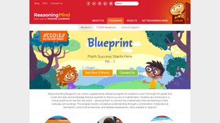 
                            13. Blueprint - Math Curriculum for PK-1 - Reasoning Mind