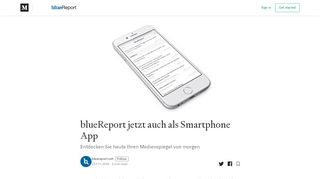 
                            13. blueReport jetzt auch als Smartphone App – blueReport Monitoring