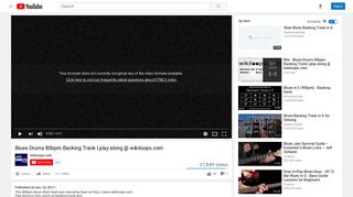
                            12. Blues Drums 80bpm Backing Track | play along @ wikiloops.com ...