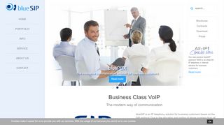 
                            3. blueSIP - IP Telephony for Business Customers