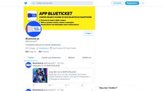 
                            2. Blueticket.pt (@BlueticketPT) | Twitter