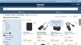 
                            6. Bluetooth Transmitter Preisvergleich | Günstig bei idealo kaufen