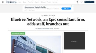 
                            13. Bluetree Network, an Epic consultant firm, adds staff, branches out ...