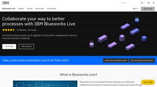 
                            7. Blueworks Live - Overview | IBM