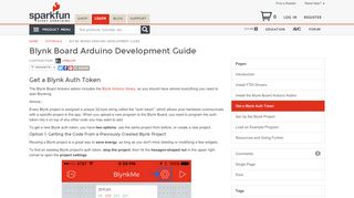 
                            10. Blynk Board Arduino Development Guide - learn.sparkfun.com