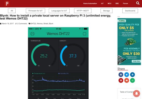 
                            5. Blynk: How to install a private local server on Raspberry Pi 3 ...