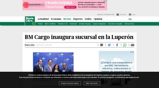 
                            13. BM Cargo inaugura sucursal en la Luperón - Diario Libre