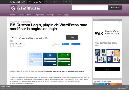 
                            12. BM Custom Login, plugin de WordPress para modificar la pagina de ...