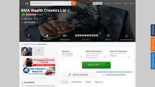 
                            11. BMA Wealth Creators Ltd - Justdial