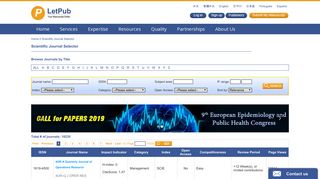 
                            8. BMC HEALTH SERVICES RESEARCH, 1.843, Scientific Journal ...