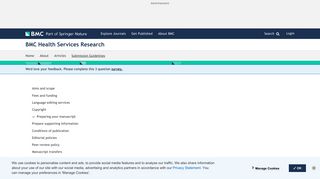 
                            1. BMC Health Services Research | Submission guidelines
