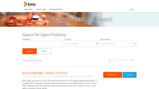 
                            3. BMC Software Jobs in Pune - Careers - BMC Software