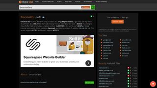 
                            11. Bmcmail.eu: bmcmail - traffic statistics - HypeStat