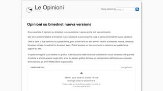 
                            11. Bmednet Nuova Versione - Le Opinioni