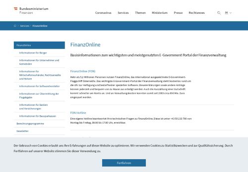 
                            4. BMF - FinanzOnline (FON)