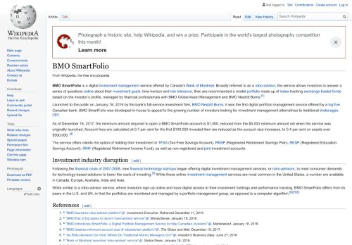 
                            7. BMO SmartFolio - Wikipedia