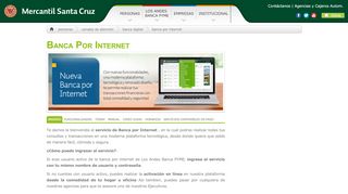 
                            9. BMSC | Banca por Internet - Banco Mercantil Santa Cruz