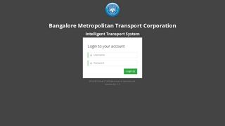 
                            6. BMTC | Login page