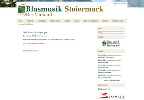 
                            2. BMV.Online - Steirischer Blasmusikverband
