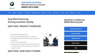 
                            6. BMW 3easy Ride Financing | SoCal BMW Motorcycles Dealers
