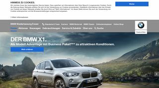 
                            13. BMW AG Niederlassung Essen: BMW Fahrzeuge, Services, Angebote ...