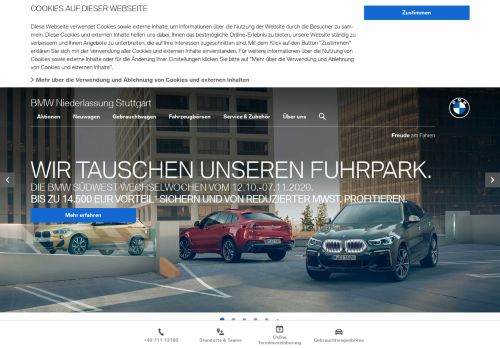 
                            6. BMW AG Niederlassung Stuttgart: BMW Fahrzeuge, Services ...