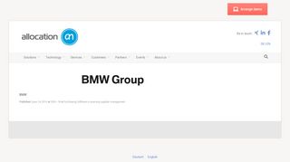 
                            5. BMW - Allocation Network GmbH