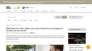
                            11. BMW Bank se vuelve digital como parte integral de su estrategia en ...
