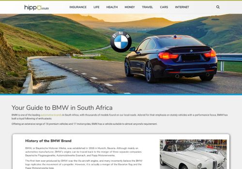
                            9. BMW Car South Africa - Hippo